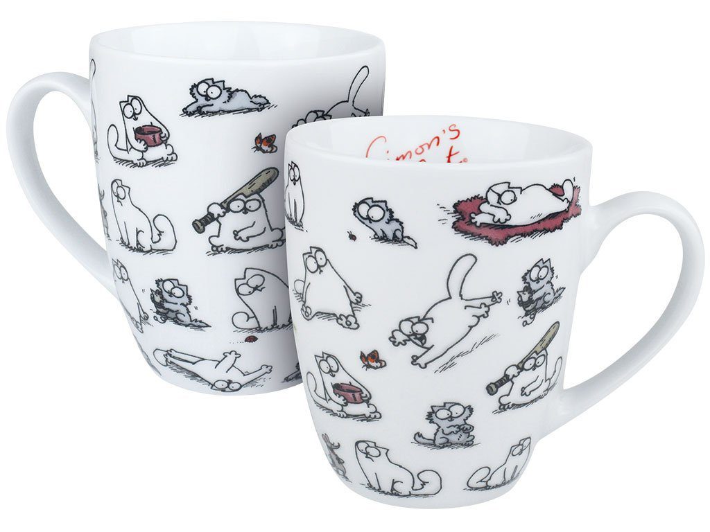 Simons Cat Becher und Tasse